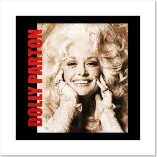 TEXTURE ART- Dolly Parton - Retro Aesthetic Fan Art Posters and Art